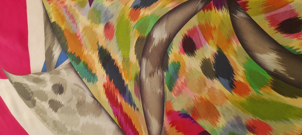 silk home tivil ipek eşarp - Görsel 5