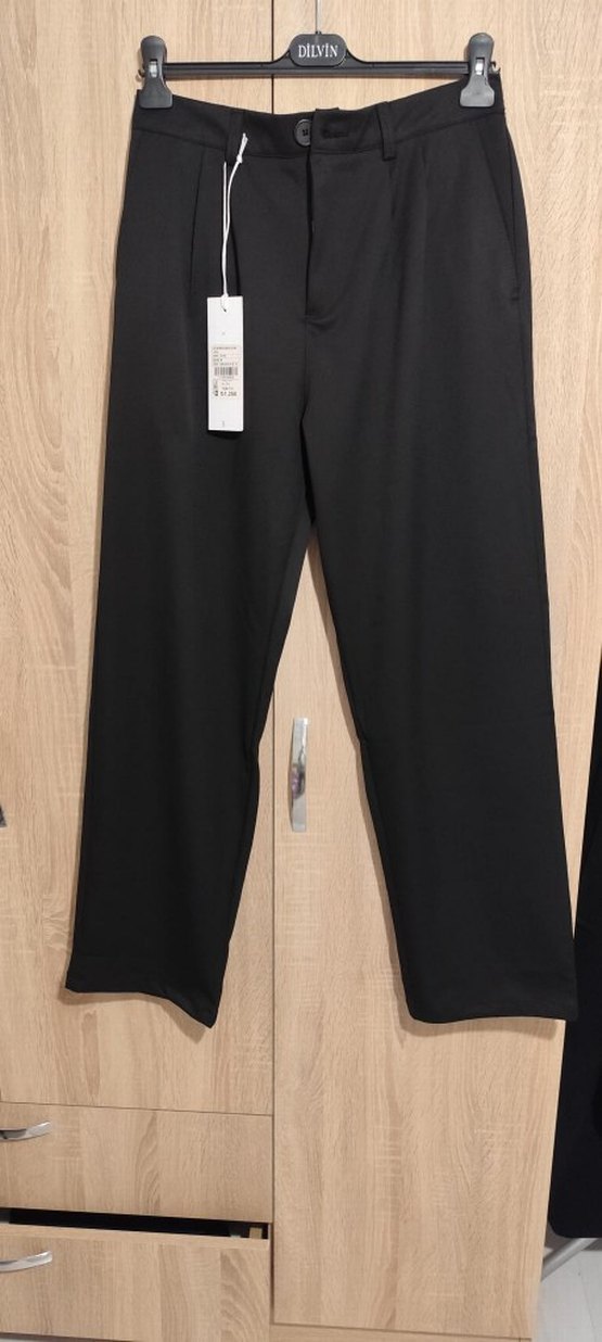 BAGGY KALIN KUMAS M BEDEN PANTOLON - Görsel 2