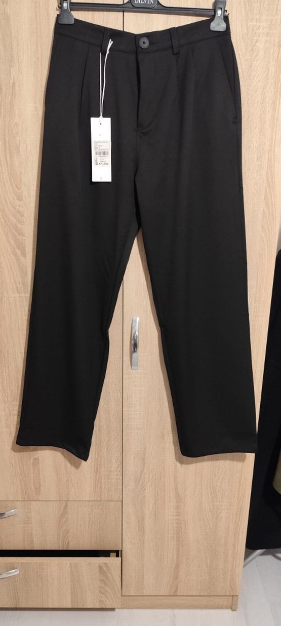 BAGGY KALIN KUMAS M BEDEN PANTOLON - Görsel 5