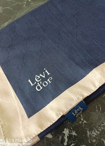 Levidor şal lacivert - Görsel 2