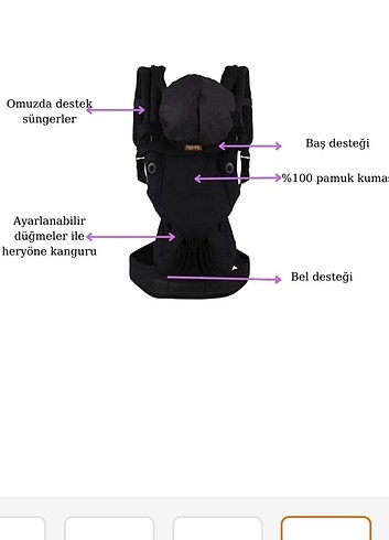 Bebek taşıma kanguru 