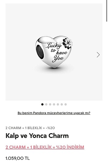 Pandora Kalp ve Yonca Charm