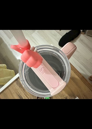 Stanley Pembe Çocuk Termos Bardak - Görsel 3