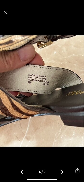 39 Beden kahverengi Renk Michael Kors Orjinal Yeni