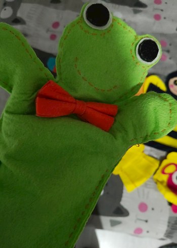 Renkli Keçe Kukla Seti - Görsel 2