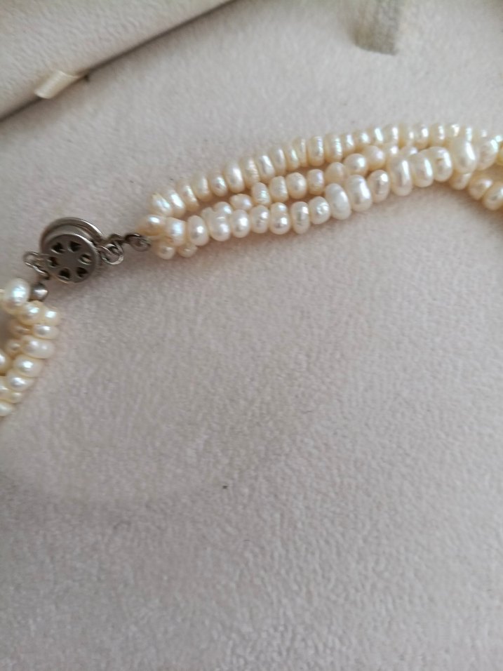 gerçek inci 3 sıralı kolye kutusuyla gonderilecektir - Görsel 3