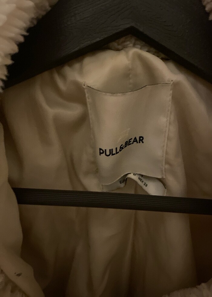 Pullandbear kürklü mont - Görsel 2
