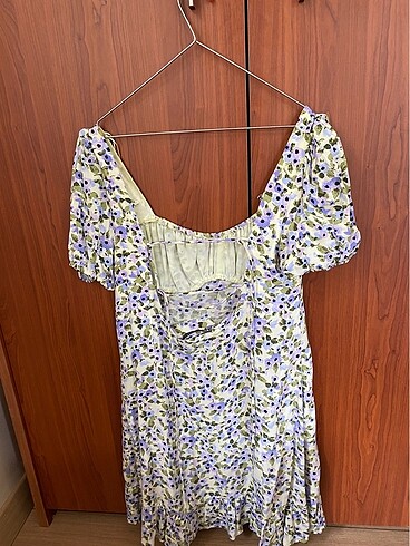 Zara Zara çiçekli mini elbise