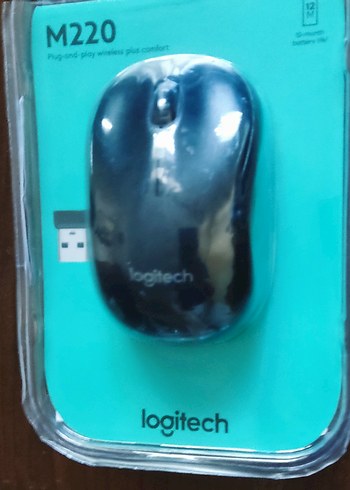 Logitech M220 Kablosuz Turkuaz Mouse