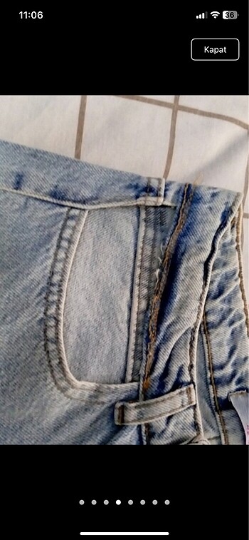 26 Beden mavi Renk Wide leg