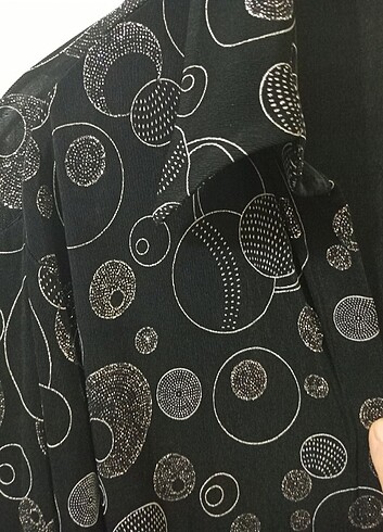 O ayarında abiye simli gömlet - Görsel 7