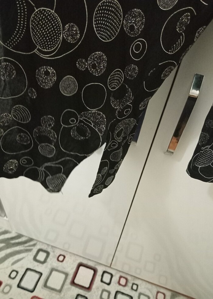 O ayarında abiye simli gömlet - Görsel 2