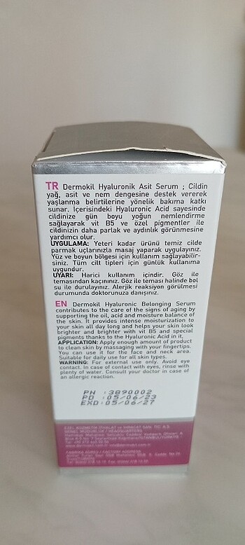  Beden Yüz serumu