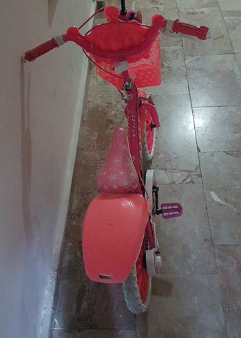  Beden Pembe Renkli Çocuk Bisikleti