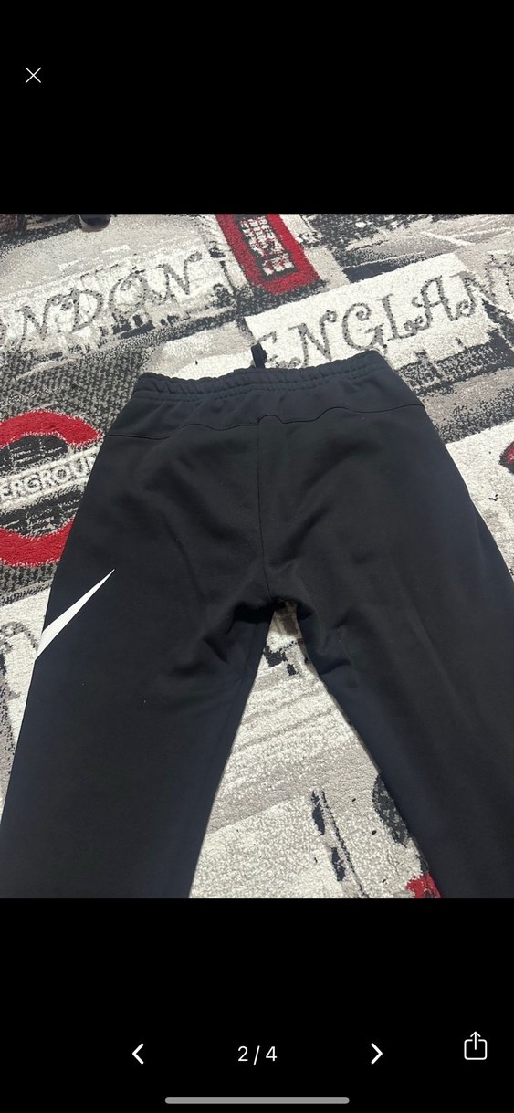 nike swoosh jogger siyah - Görsel 2