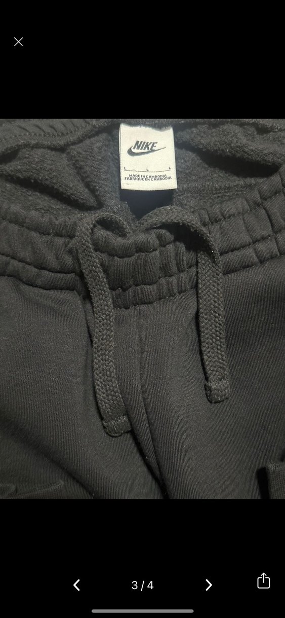 nike swoosh jogger siyah - Görsel 4