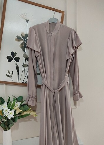 Krep kumaş abaya ferace