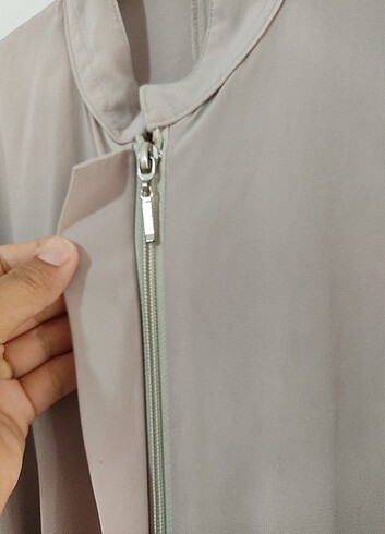 40 Beden ten rengi Renk Krep kumaş abaya ferace