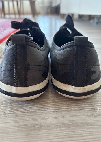 Prada Yeşil Erkek Spor Ayakkabı Bağcıklı Düz Taban