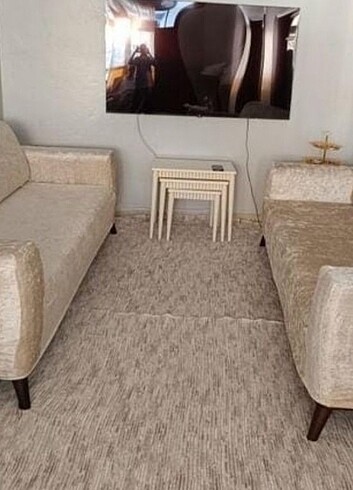 Diğer 2 adet tekli + 2 adet üçlü koltuk kilifi