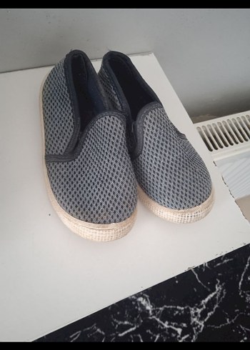 mavi Erkek Çocuk Kaydırmaz Sneakers