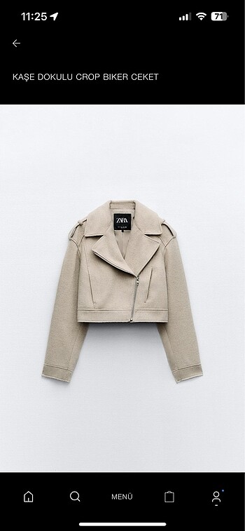 zara ceket