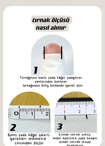 Diğer BORDO TAKMA TIRNAK