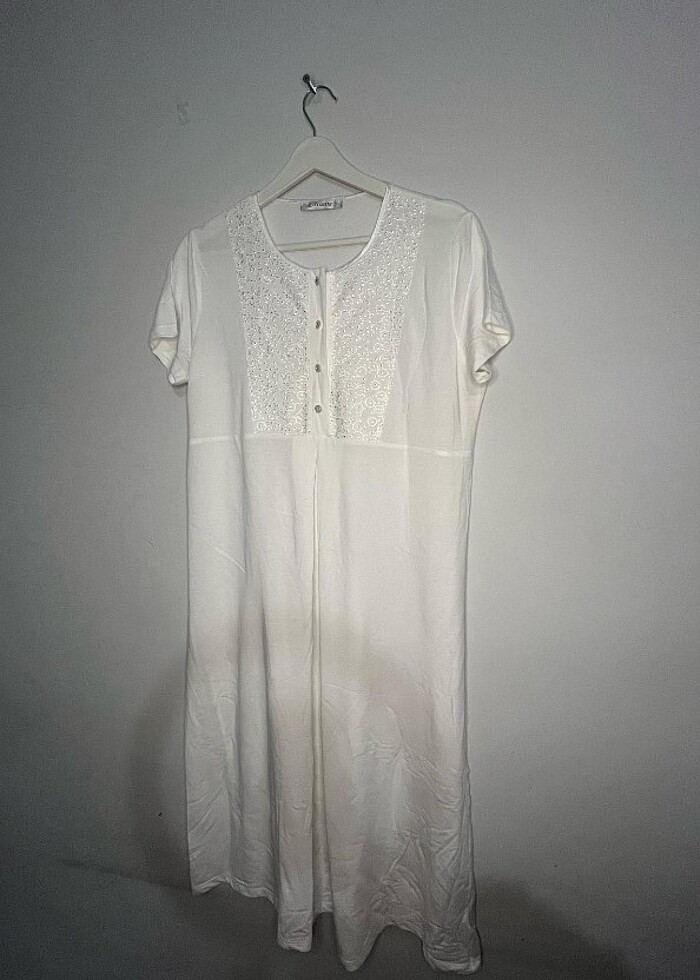 Hamile & Lohusa 3'lü Gecelik Elbiseli Takım - Görsel 2