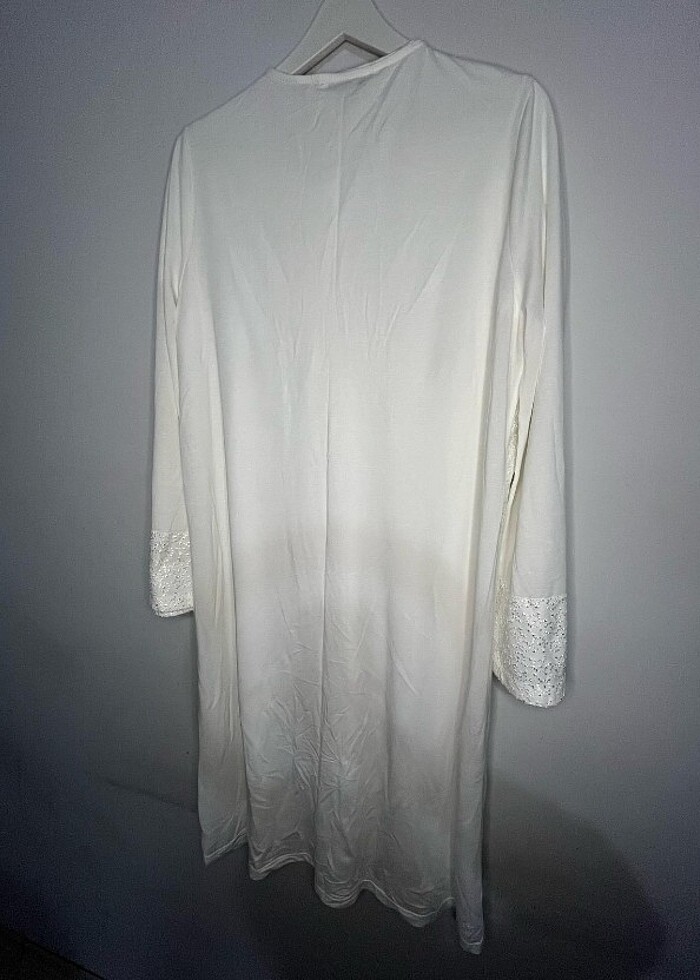 Hamile & Lohusa 3'lü Gecelik Elbiseli Takım - Görsel 3