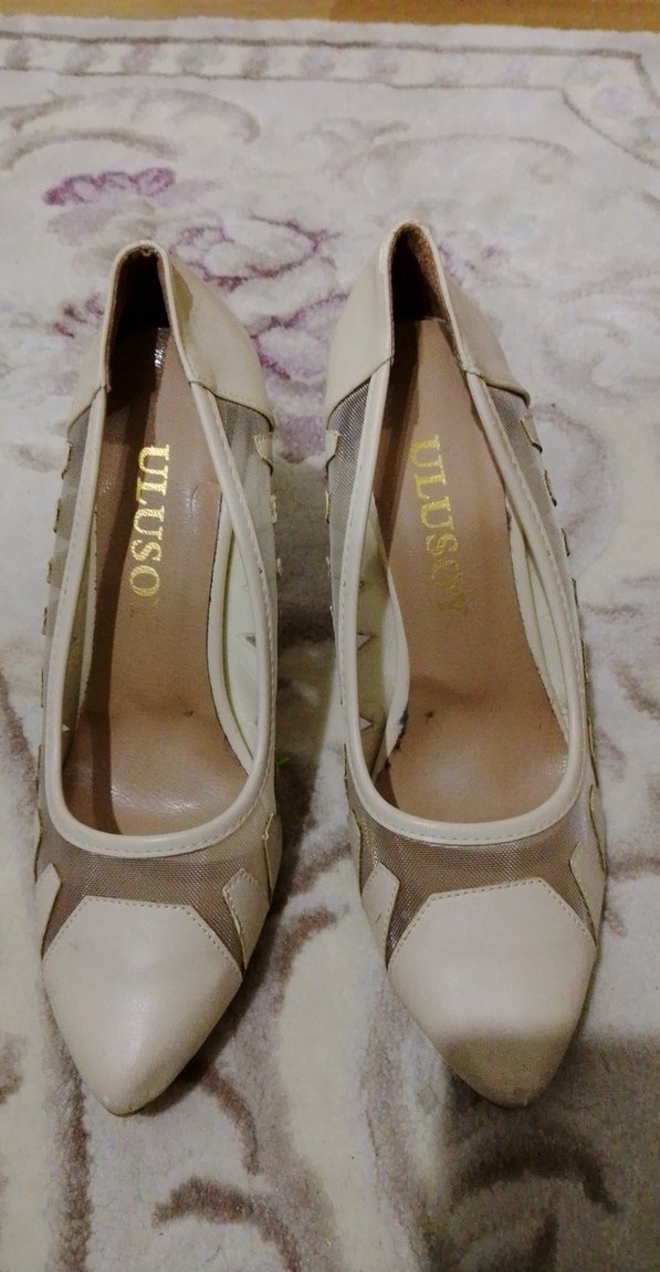 Beyaz Kadın Dolgu Topuklu Stiletto - Görsel 2