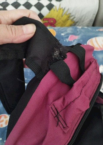 Beden Renkli Baskılı Pembe Nike Kadın Sırt Çantası