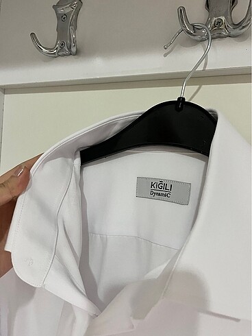 KİĞILI beyaz gömlek - Görsel 5