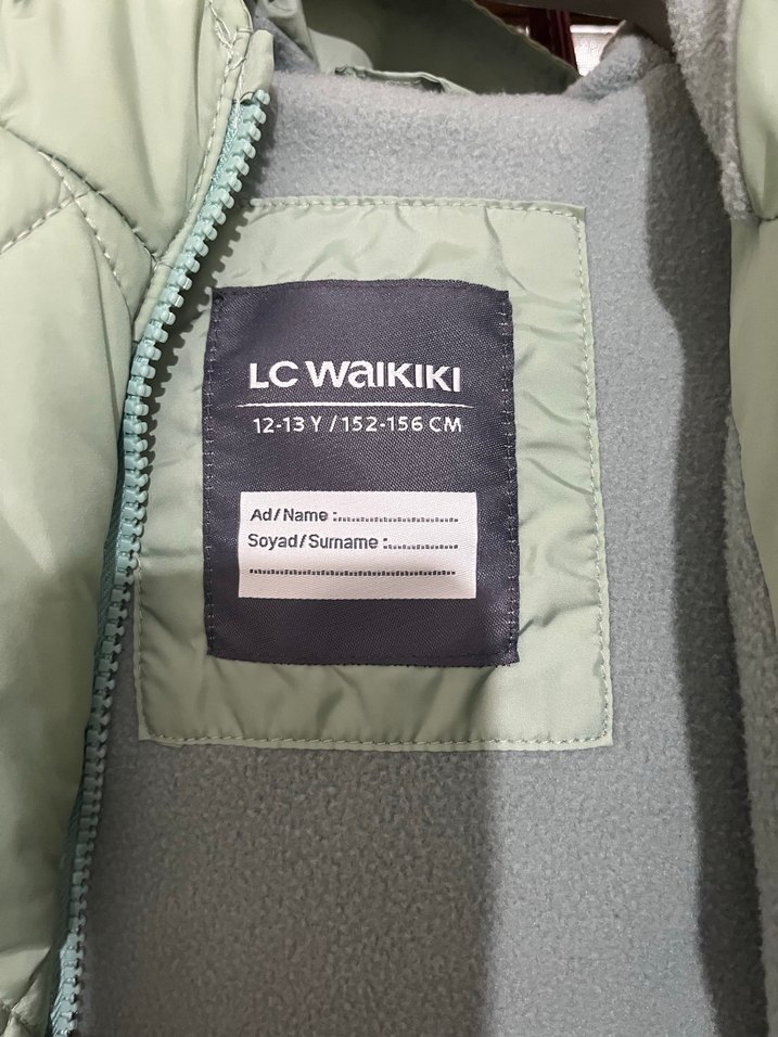 Su yeşili şapkalı mont - Görsel 2