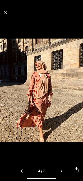 s Beden çeşitli Renk Johanna Ortiz x H&M Çiçekli Uzun Elbise