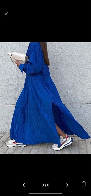 s Beden H&M Studio Collection Hacimli Elbise S