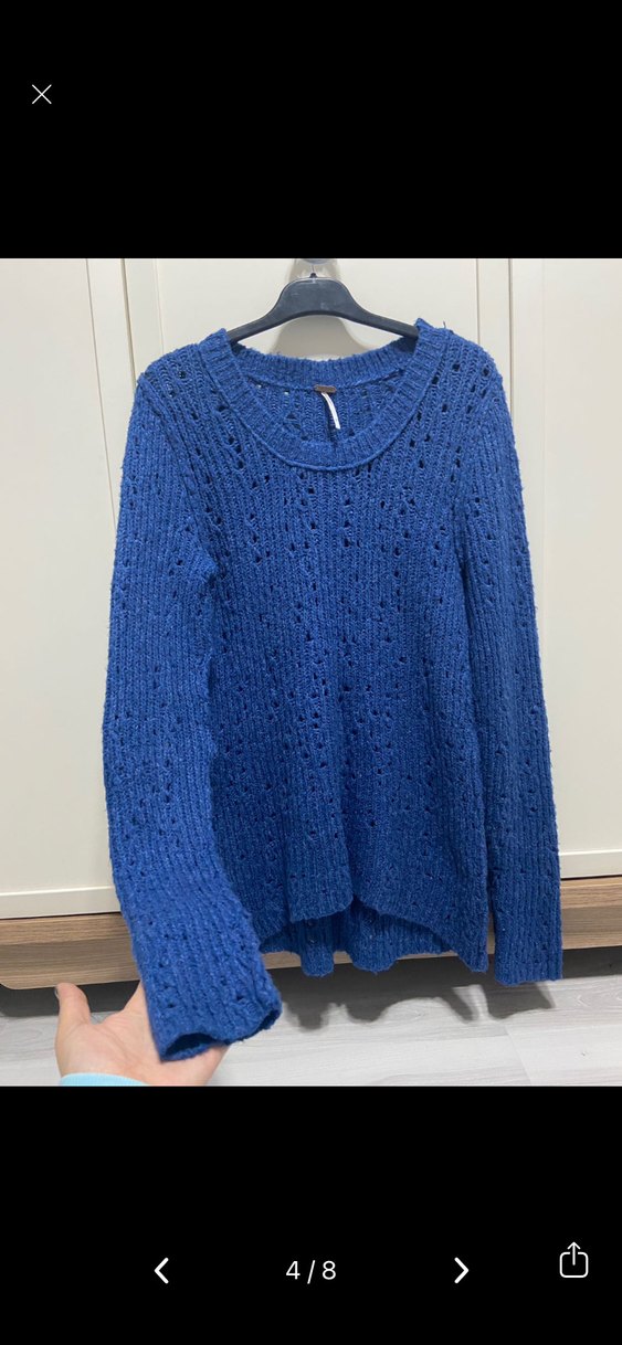 Free People Yün Karışımı Yumuşacık Kazak - Görsel 4