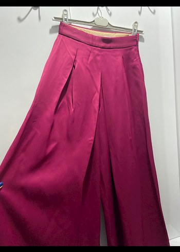 MASSIMO DUTTI %100 Viskon Oversize Pants - Görsel 4