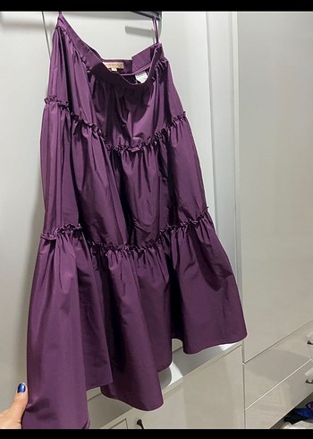 Machka Bol Mor Midi Etek 38 - Görsel 5