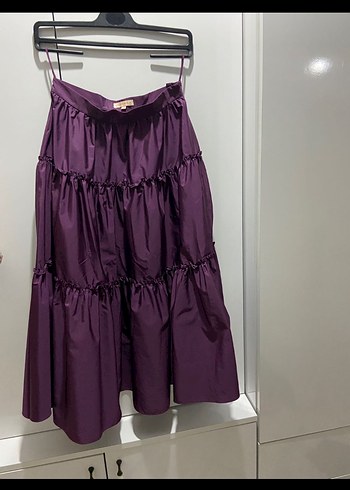 Machka Bol Mor Midi Etek 38 - Görsel 3