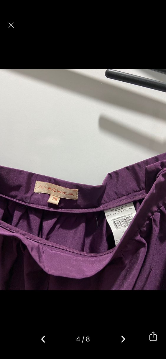 Machka Bol Mor Midi Etek 38 - Görsel 4