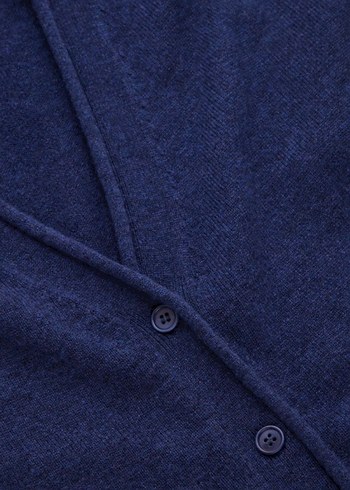 COS Merinos-Kaşmir Hırka Lacivert XS - Görsel 7