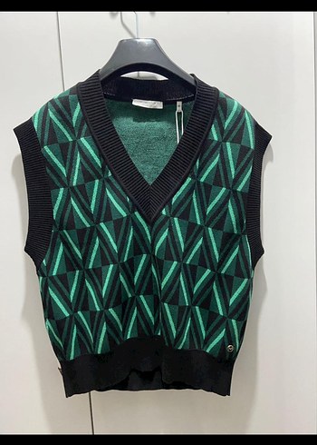 MELTING STOCKHOLM Yeşil Desenli Süveter - Görsel 2