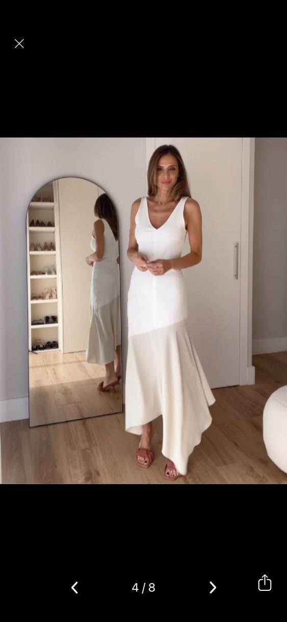 ZARA İkonik Özel Tasarım Elbise S - Görsel 4