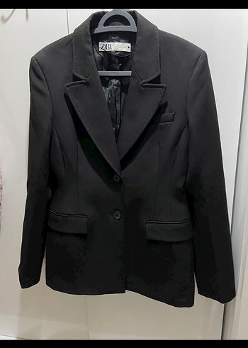 ZARA ZW COLLECTION PEPLUM CEKET/BLAZER S - Görsel 7