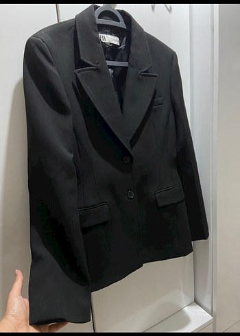 ZARA ZW COLLECTION PEPLUM CEKET/BLAZER S - Görsel 8