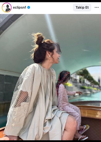 s Beden H&M EDITION Hacimli Nakış Detayı Elbise