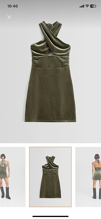Bershka Elbise