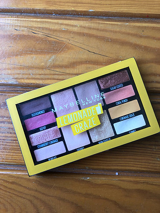 Maybelline MAYBELLINE LEMONADE CRAZE FAR PALETİ