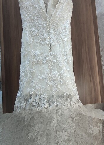 38 beden Aysira balık model gelinlik  - Görsel 8