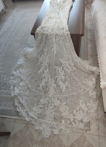 38 beden Aysira balık model gelinlik  - Görsel 9